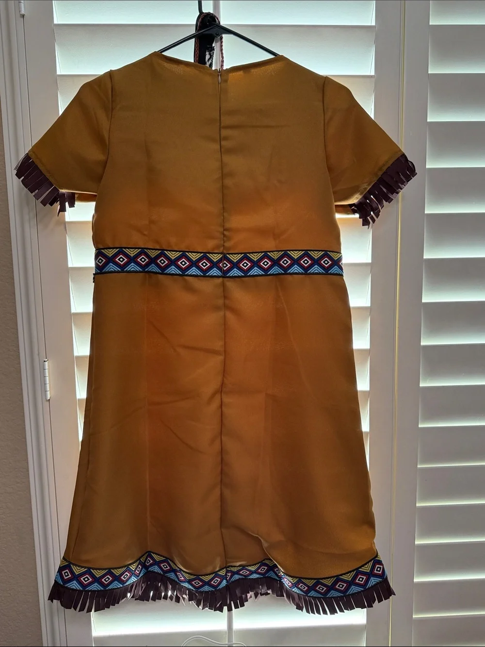 Like New ✨ kids Costume Beaded Feather Fringe Native-Inspired Dress